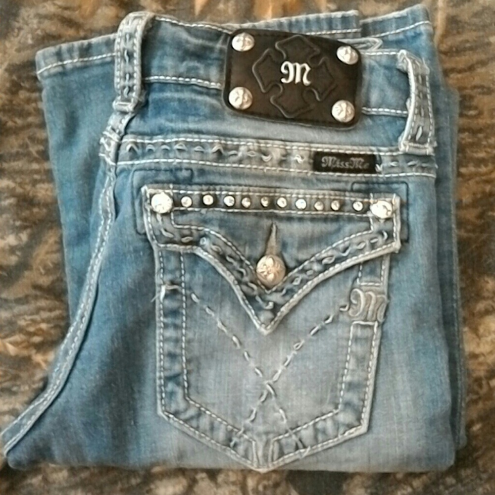 Barley worn Miss Me Jeans